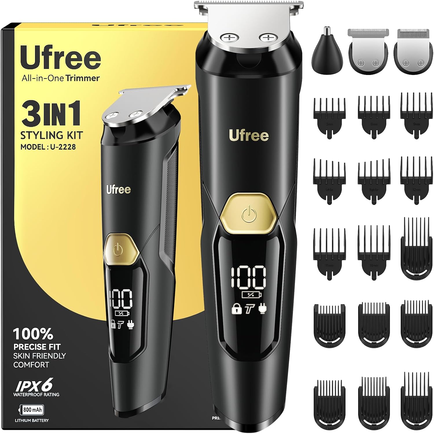 Ufree Men's All-In-One Groomer